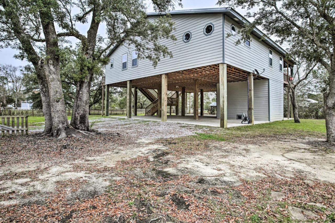Waterfront Bay St Louis Beach House With Deck!Bay St. Louis エクステリア 写真